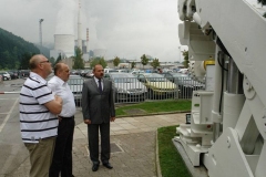2010 - Obisk ministra za finance v Premogovniku Velenje