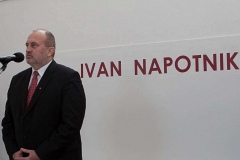 2010 - Odprtje razstave Ivana Napotnika v Muzeju premogovništva
