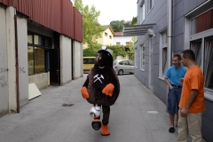 2011 - Nogometaši Rudarja obiskali VDC Ježek