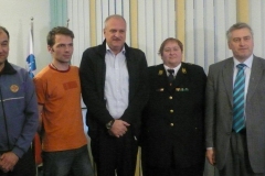 2012 - Zlati znak Civilne zaščite dvema sodelavcema PV